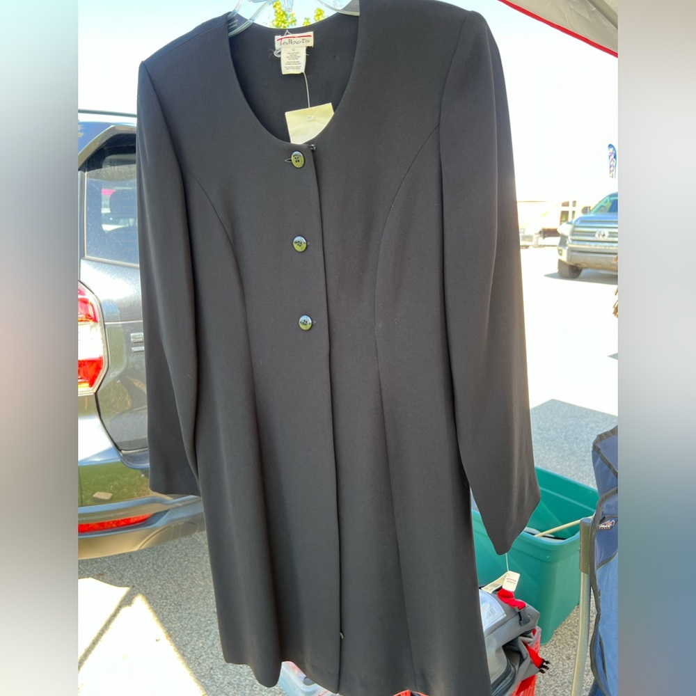 Vintage Lands End coat dress size 12